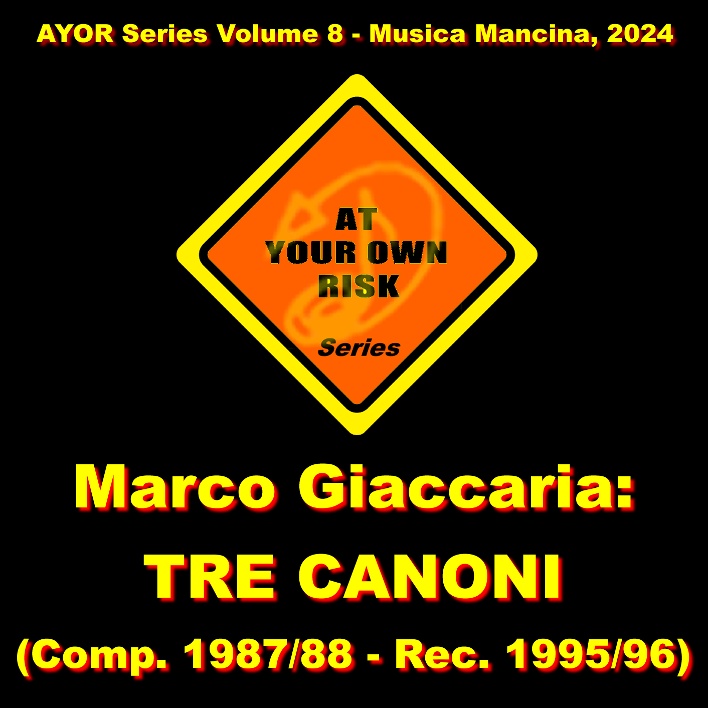 Tre canoni - cover
